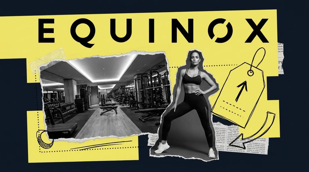 Equinox identity and pricing — editorial collage